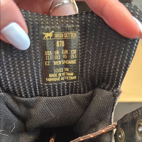 Irish Setter Trail Blazers Brown High-Top Boots - Picture 4 of 7